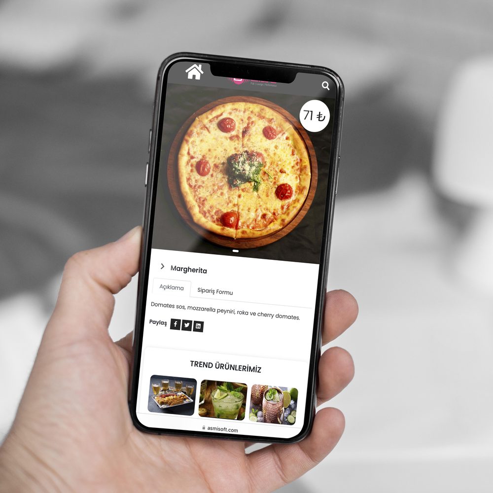 La Mistik QR menü — canlı sayfa